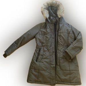 Army Green Winter Coat